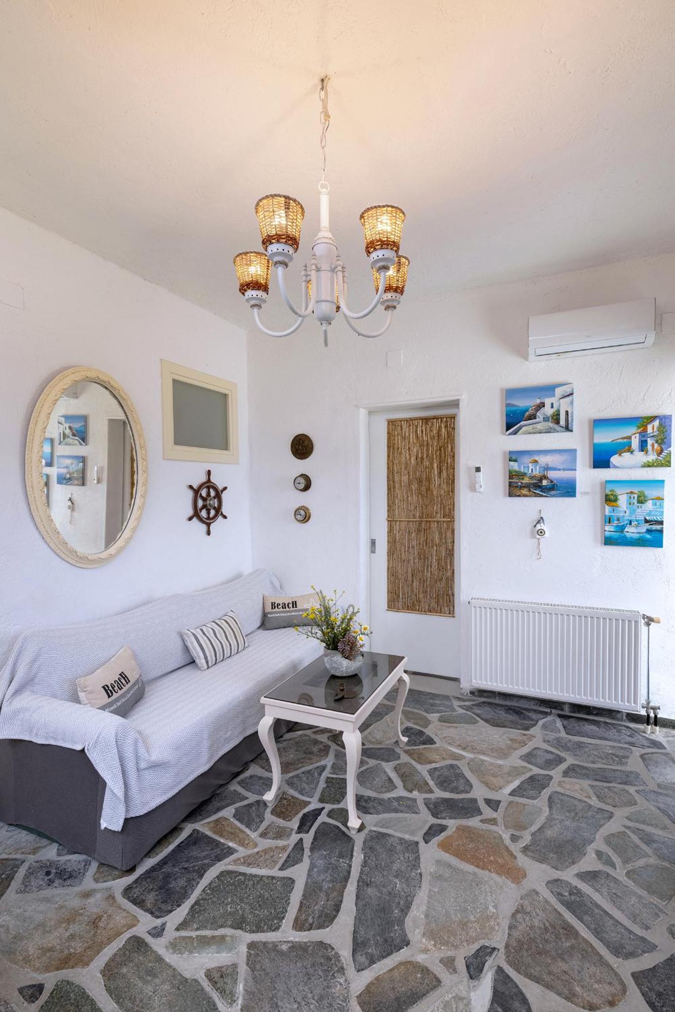Aegean View - Seaside Apartment In Syros Azolimnos Eksteriør bilde