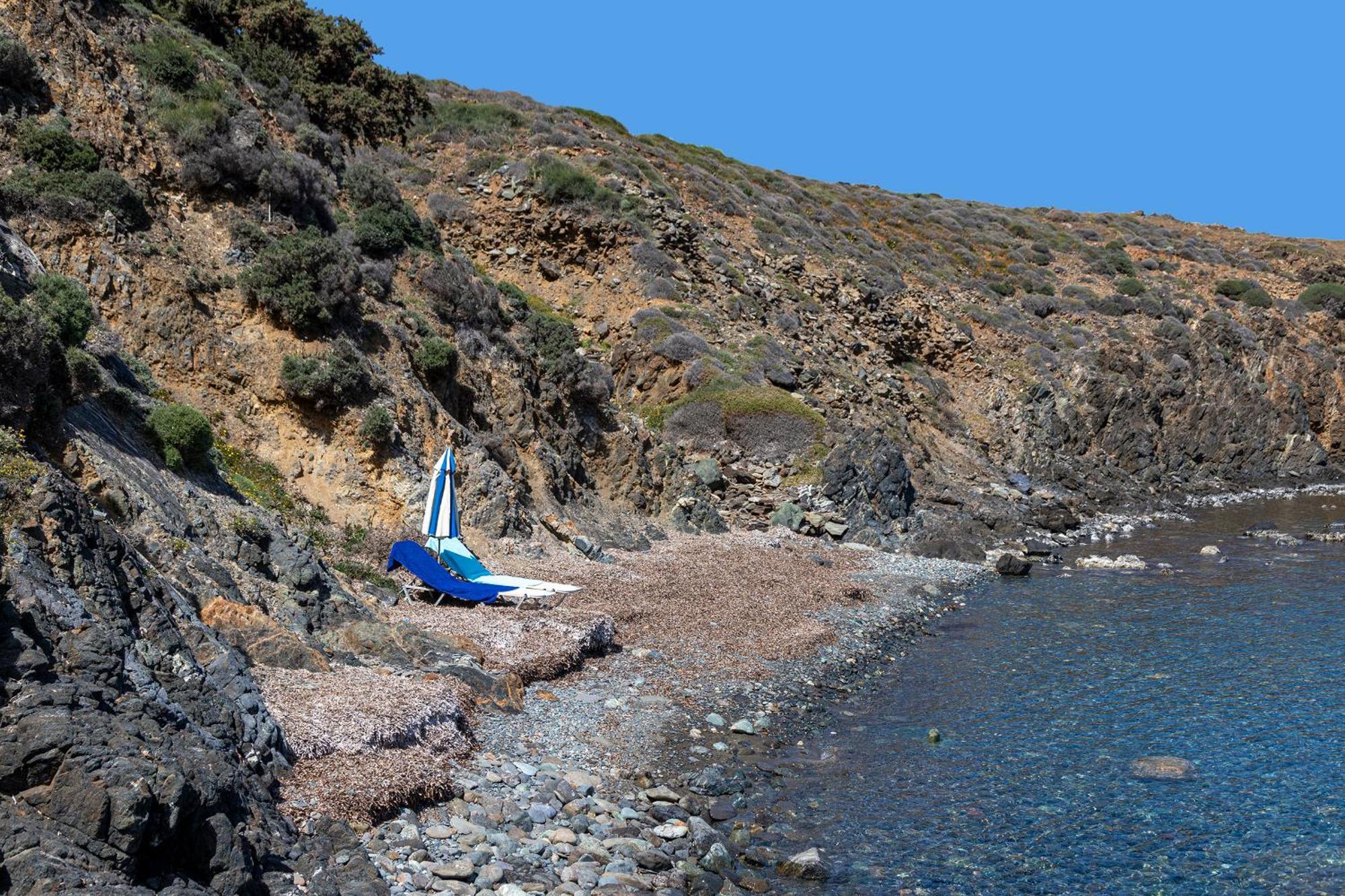 Aegean View - Seaside Apartment In Syros Azolimnos Eksteriør bilde