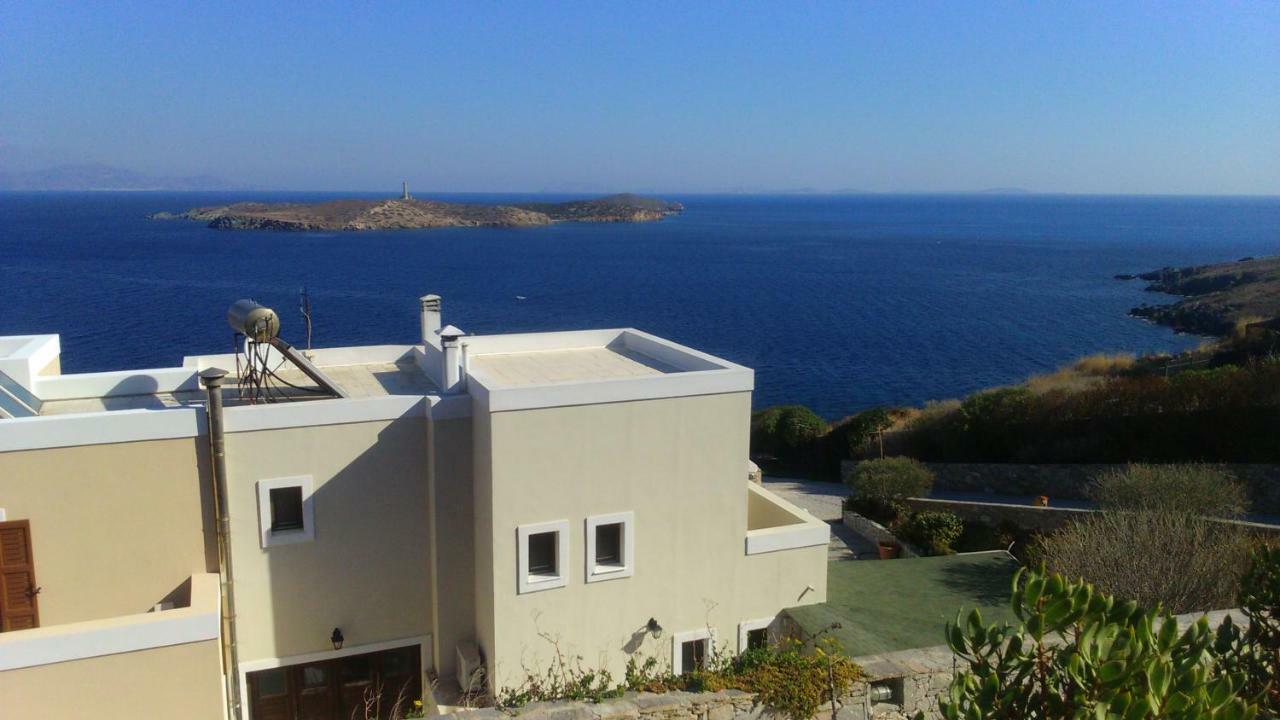 Aegean View - Seaside Apartment In Syros Azolimnos Eksteriør bilde